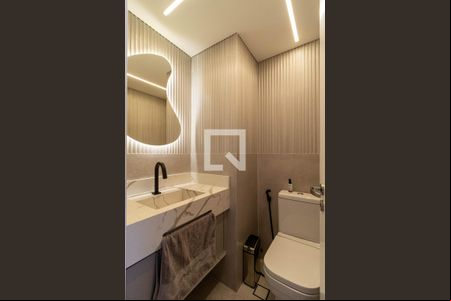 Lavabo de apartamento para alugar com 1 quarto, 51m² em Perdizes, São Paulo