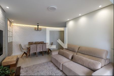 Sala de apartamento à venda com 2 quartos, 69m² em Olímpico, São Caetano do Sul