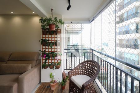 Varanda de apartamento à venda com 2 quartos, 69m² em Olímpico, São Caetano do Sul