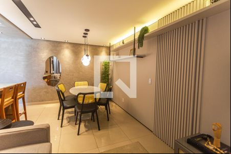 Sala de apartamento à venda com 3 quartos, 75m² em União, Belo Horizonte