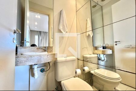 Lavabo de apartamento à venda com 2 quartos, 94m² em Vila Guarani (zona Sul), São Paulo