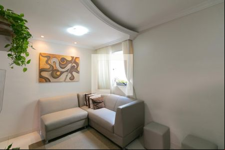 Sala de apartamento à venda com 3 quartos, 63m² em Santa Branca, Belo Horizonte