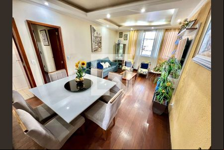 Sala de apartamento à venda com 3 quartos, 70m² em Santa Branca, Belo Horizonte