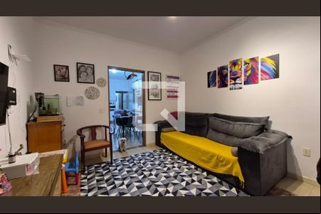 Sala  de apartamento à venda com 3 quartos, 100m² em Vila Camilópolis, Santo André