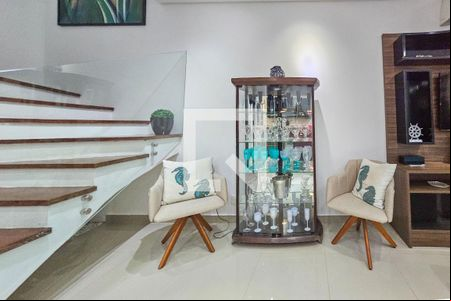 Sala de apartamento para alugar com 3 quartos, 125m² em Loteamento Joao Batista Juliao, Guarujá