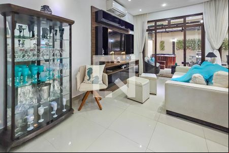 Sala de apartamento para alugar com 3 quartos, 125m² em Loteamento Joao Batista Juliao, Guarujá
