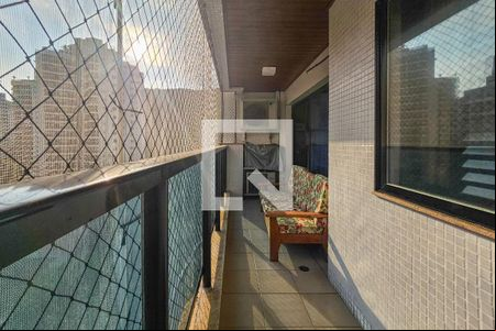 Varanda de apartamento para alugar com 2 quartos, 80m² em Centro, Guarujá