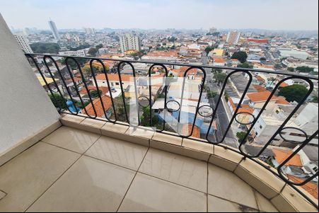 Varanda da Sala de apartamento à venda com 2 quartos, 95m² em Vila Alpina, São Paulo
