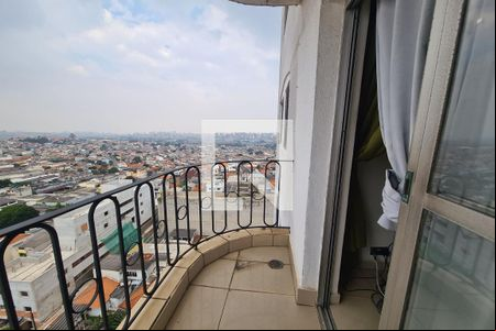 Varanda da Sala de apartamento à venda com 2 quartos, 95m² em Vila Alpina, São Paulo