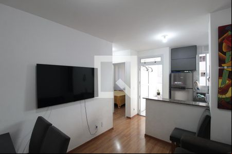 Sala de apartamento à venda com 2 quartos, 48m² em Candelária, Belo Horizonte