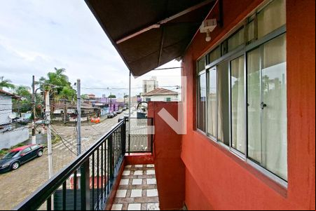 Sacada de casa para alugar com 2 quartos, 70m² em Sítio do Campo, Praia Grande