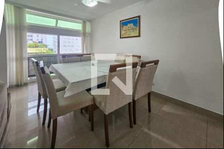 Sala de apartamento para alugar com 3 quartos, 94m² em Centro, Guarujá