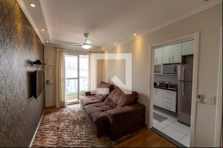 Sala de apartamento para alugar com 2 quartos, 55m² em Vila Barros, Barueri