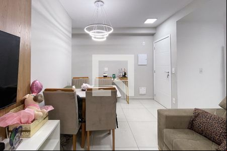 Sala  de apartamento para alugar com 2 quartos, 54m² em Centro, São Bernardo do Campo