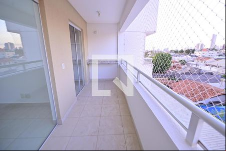 Varanda da Sala de apartamento para alugar com 2 quartos, 63m² em Parque Amazonia, Goiânia