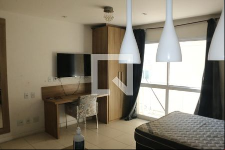 dormitorio de kitnet/studio para alugar com 1 quarto, 34m² em Centro, Nova Iguaçu