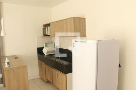 Cozinha de kitnet/studio para alugar com 1 quarto, 34m² em Centro, Nova Iguaçu