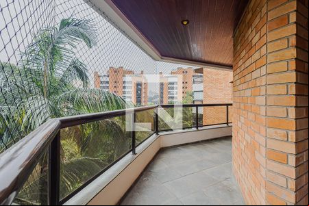 Varanda de apartamento para alugar com 3 quartos, 164m² em Alto de Pinheiros, São Paulo