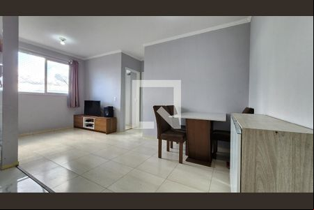 Sala de apartamento para alugar com 2 quartos, 46m² em Castelo, Santos