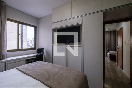 Quarto de apartamento para alugar com 1 quarto, 47m² em Funcionários, Belo Horizonte