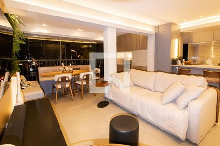 Sala de apartamento à venda com 2 quartos, 87m² em Jardim Brasil, Campinas