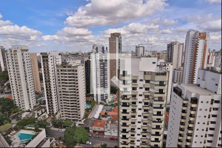 Vista  de kitnet/studio para alugar com 1 quarto, 40m² em Vila Regente Feijó, São Paulo