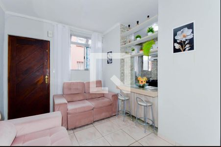 Sala de apartamento à venda com 2 quartos, 50m² em Jardim Tranquilidade, Guarulhos