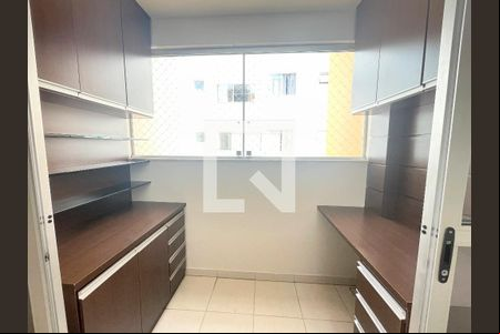 Varanda da Sala de apartamento à venda com 2 quartos, 57m² em Santa Branca, Belo Horizonte