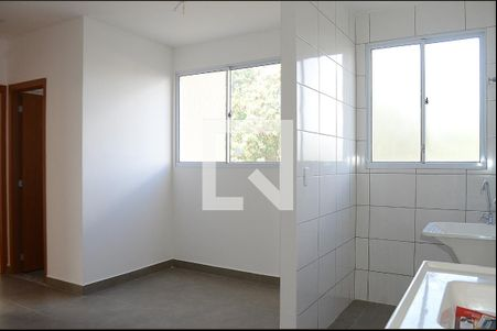 Sala/Cozinha de apartamento para alugar com 2 quartos, 45m² em São Gabriel, Belo Horizonte