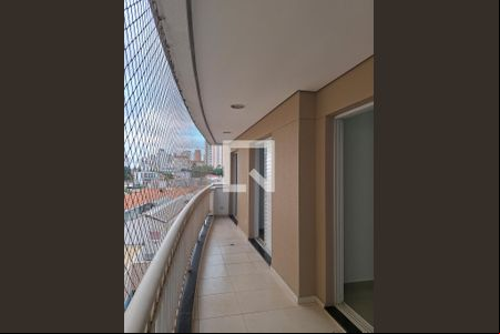 Varanda da Sala (quartos) de apartamento para alugar com 3 quartos, 120m² em Jardim São Paulo, São Paulo