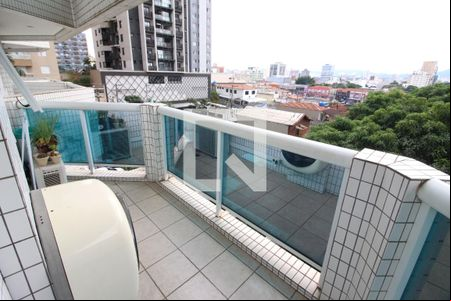 Varanda de apartamento à venda com 1 quarto, 35m² em Centro, Osasco