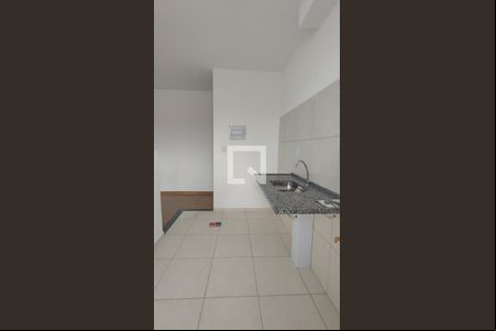 Cozinha de apartamento à venda com 2 quartos, 45m² em Chácara Contagem, Contagem