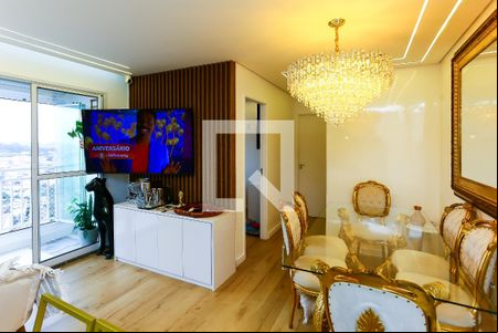 Sala de apartamento à venda com 2 quartos, 52m² em Jardim Umarizal, São Paulo