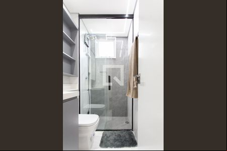 Banheiro da Suíte de apartamento à venda com 3 quartos, 85m² em São Luiz, Belo Horizonte