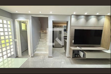 Sala - Sala de Jantar de casa à venda com 3 quartos, 110m² em Utinga, Santo André