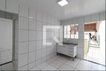 Cozinha de casa para alugar com 1 quarto, 68m² em Vila Progresso (zona Leste), São Paulo