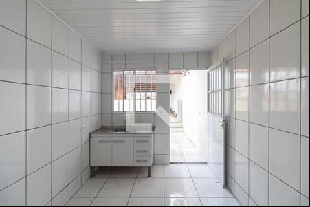 Cozinha de casa para alugar com 1 quarto, 68m² em Vila Progresso (zona Leste), São Paulo