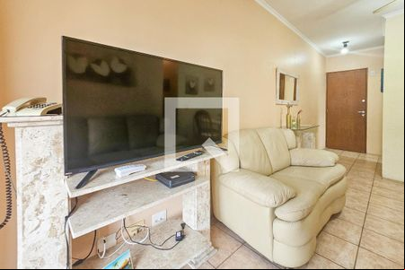 Sala de apartamento para alugar com 2 quartos, 68m² em Jardim Tres Marias, Guarujá