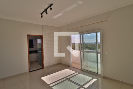 Sala de apartamento para alugar com 2 quartos, 62m² em Jardim Inconfidência, Uberlândia