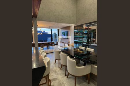 Sala de casa de condomínio à venda com 4 quartos, 450m² em Alphaville Nova Lima, Nova Lima