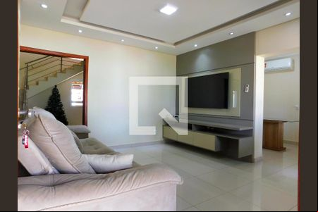 Sala de casa para alugar com 5 quartos, 258m² em Recanto Feliz, Paulínia