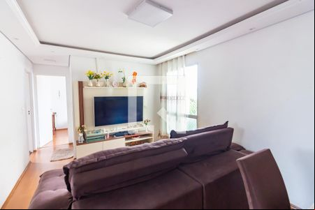 Sala  de apartamento à venda com 2 quartos, 58m² em Piratininga, Osasco