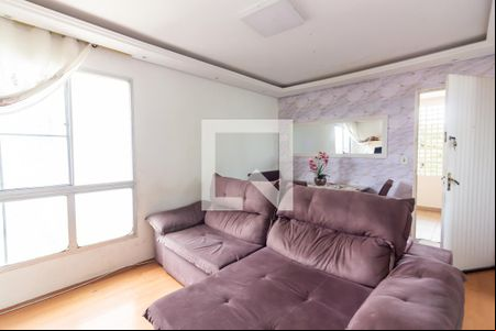 Sala  de apartamento à venda com 2 quartos, 58m² em Piratininga, Osasco