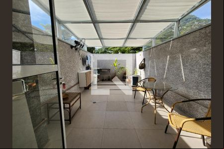 Varanda do apartamento  de apartamento para alugar com 1 quarto, 43m² em Moema, São Paulo