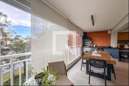 Varanda Gourmet de apartamento para alugar com 3 quartos, 127m² em Centro, São Bernardo do Campo
