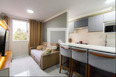 Sala de apartamento para alugar com 2 quartos, 47m² em Olaria, Canoas