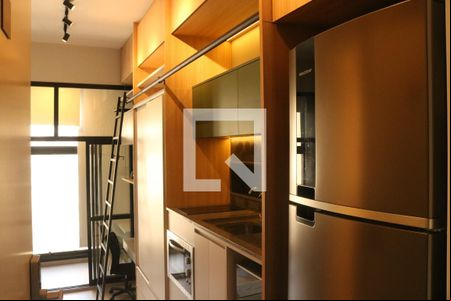Cozinha de kitnet/studio para alugar com 1 quarto, 30m² em Perdizes, São Paulo