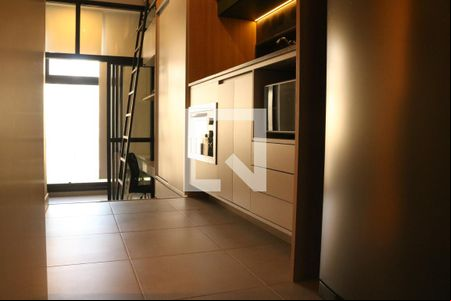 Cozinha de kitnet/studio para alugar com 1 quarto, 30m² em Perdizes, São Paulo