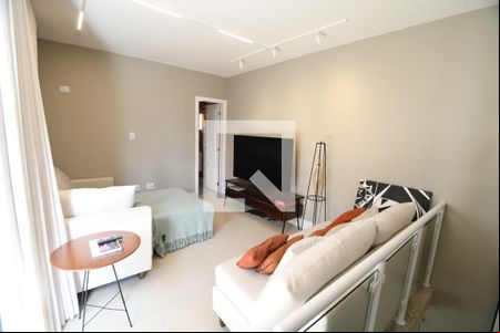 Sala de TV de apartamento à venda com 2 quartos, 132m² em Mansões Santo Antônio, Campinas