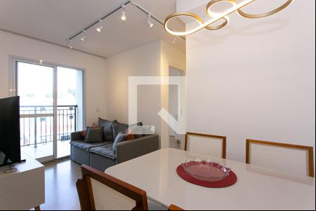 Sala de apartamento para alugar com 2 quartos, 51m² em Chácara Santo Antônio (zona Leste), São Paulo